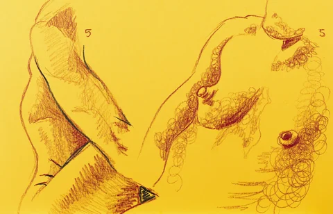 Gesture sheet by Riley Adamson
