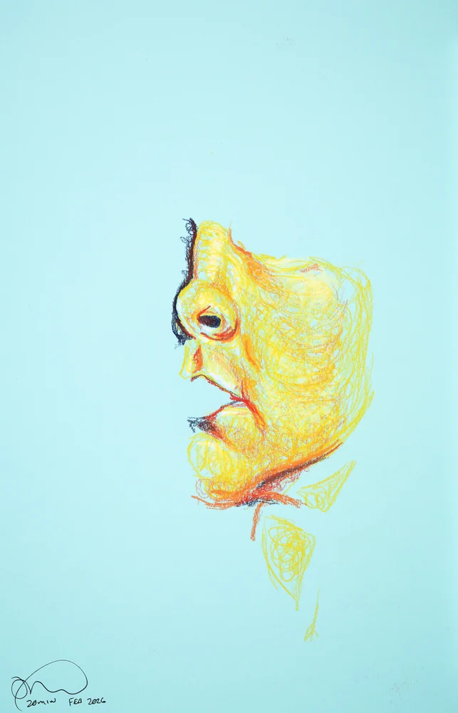 Figure drawing, front view by Riley Adamson