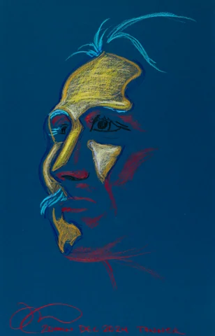 Figure drawing, front view