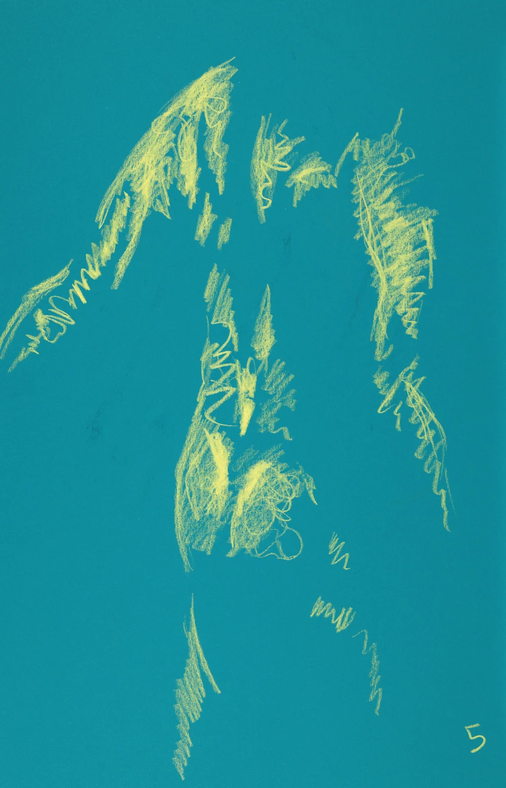 Standing figure, side view by Riley Adamson