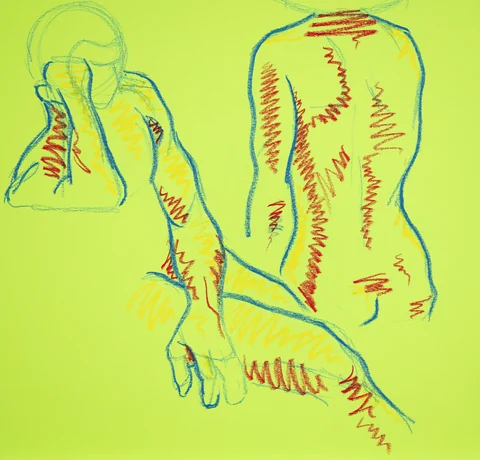 Gesture sheet, 2 poses