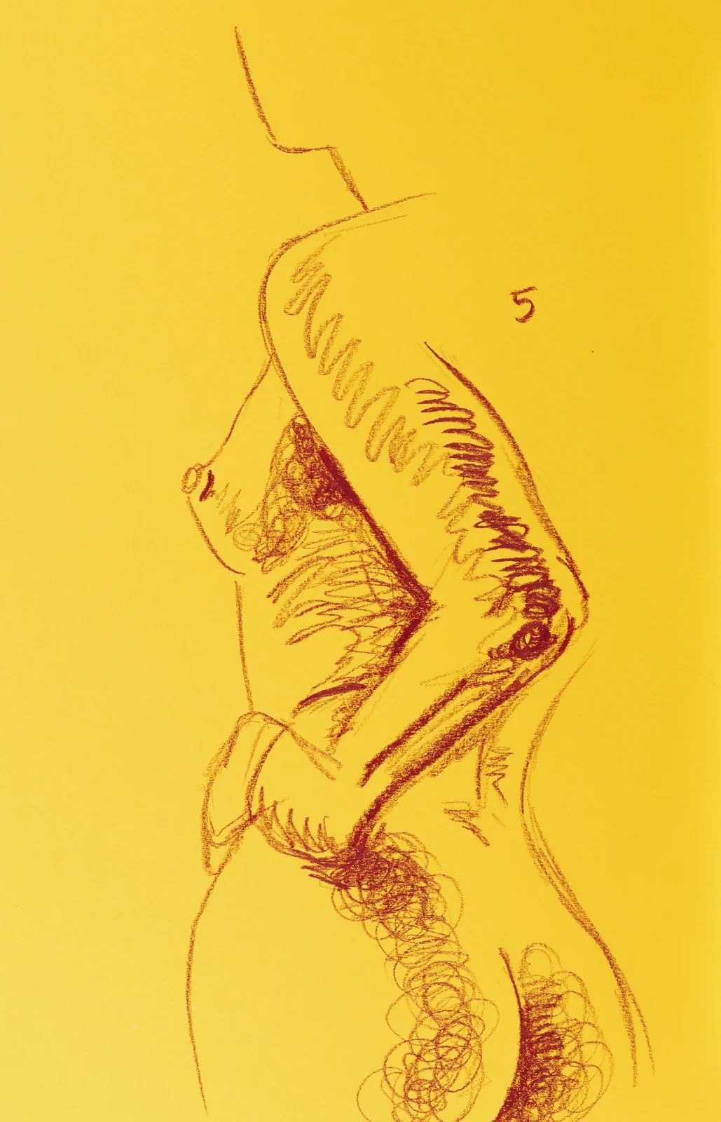 Standing figure, back view by Riley Adamson