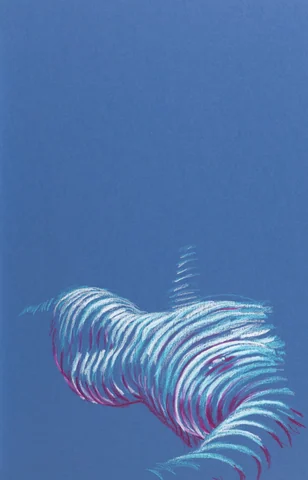 Lying-supine figure, from-above view by Riley Adamson