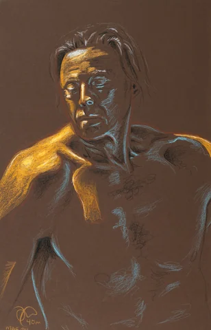 Standing figure, front view