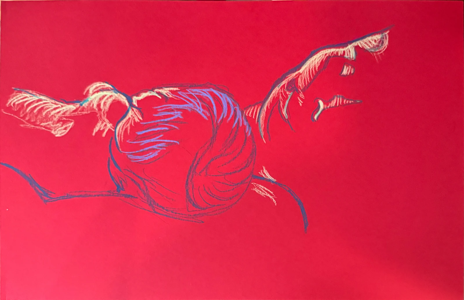 Portrait, side view by Riley Adamson