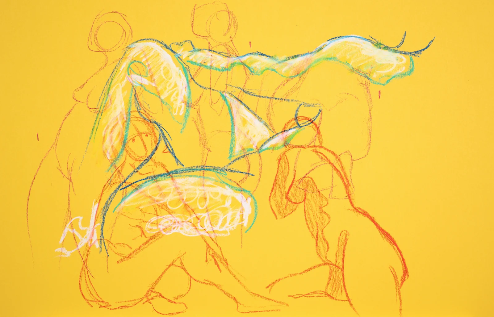 Gesture sheet by Riley Adamson