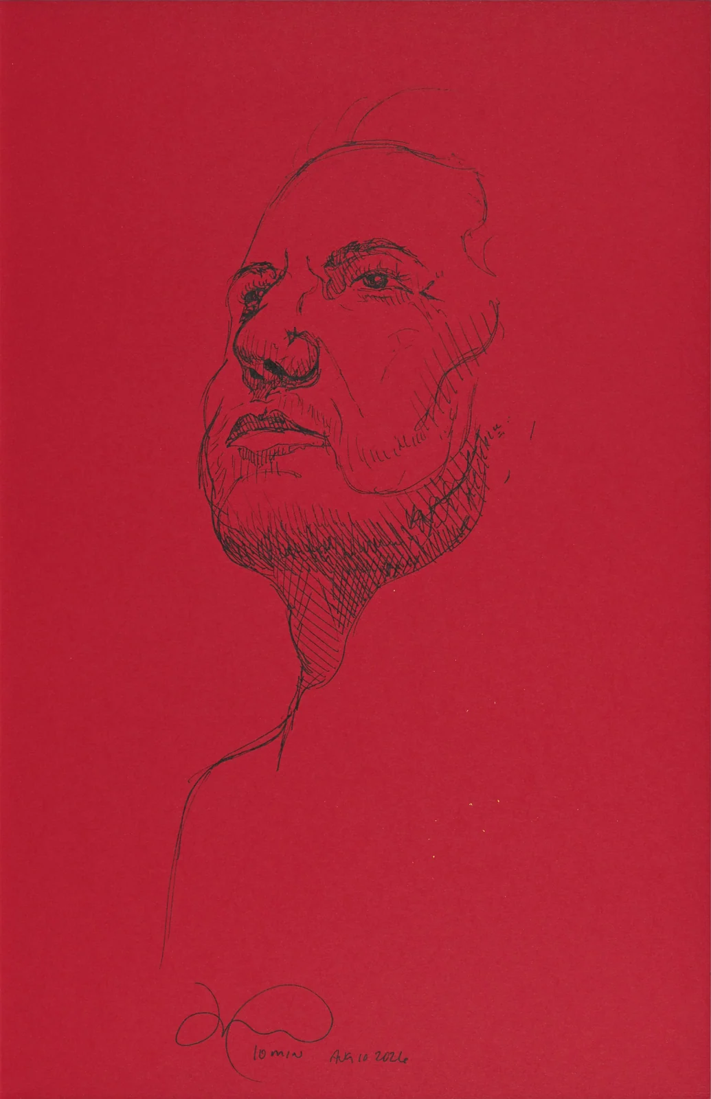 Portrait, from-below view by Riley Adamson