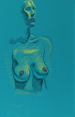 Standing figure, front view by Riley Adamson