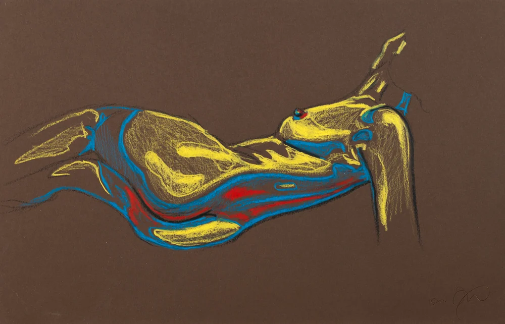 Lying-side figure, side view by Riley Adamson