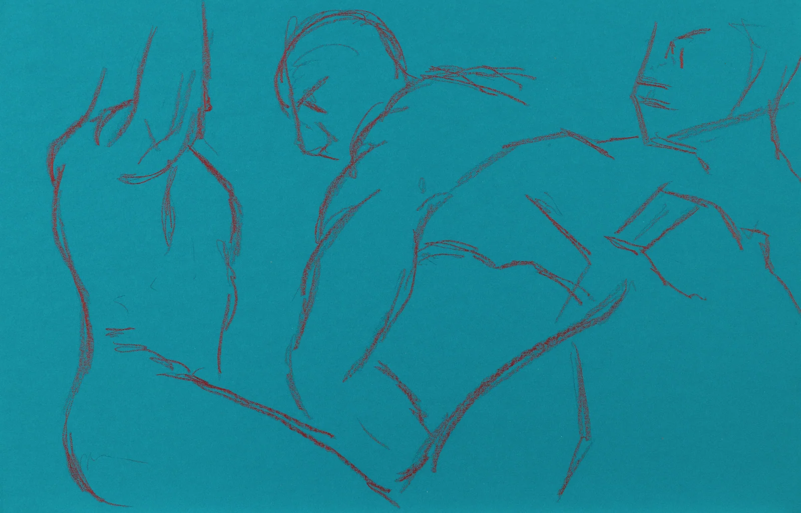 Gesture sheet by Riley Adamson