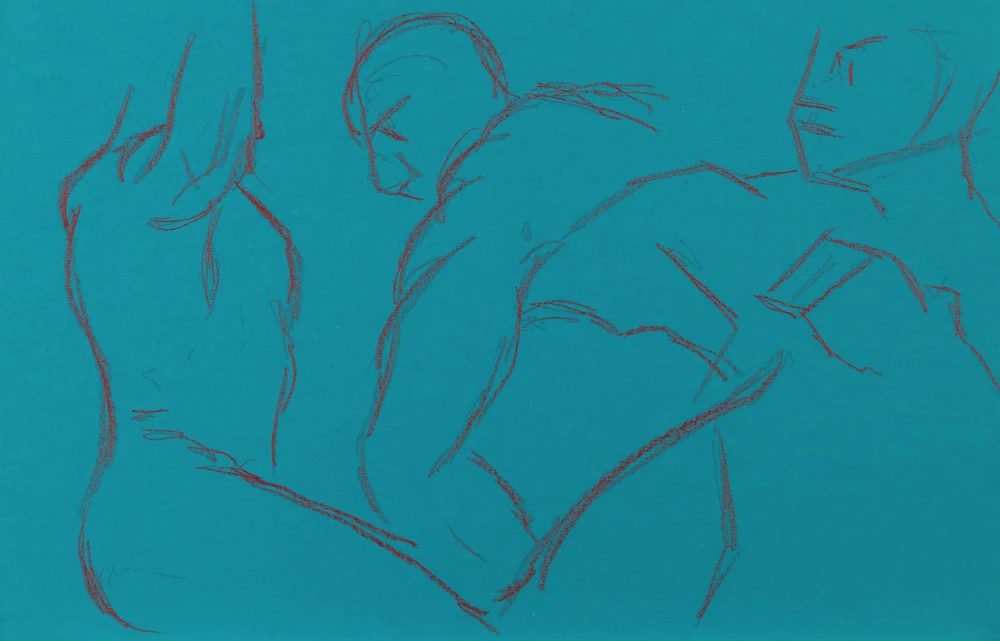 Gesture sheet by Riley Adamson