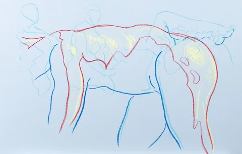Gesture sheet by Riley Adamson