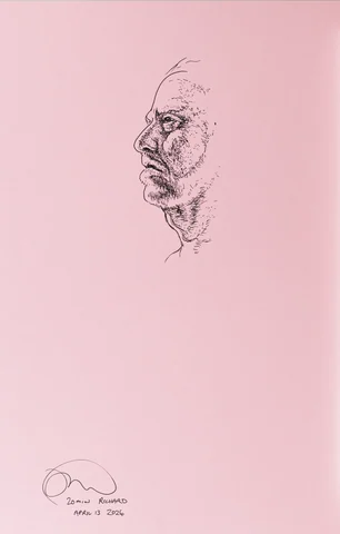 Figure drawing, side view