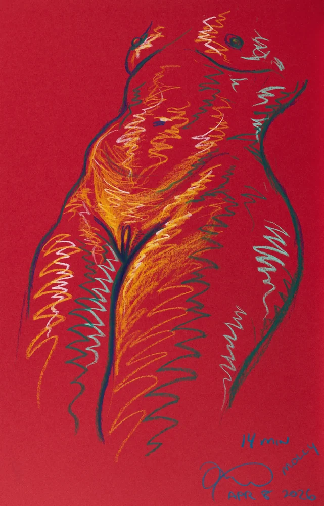 Standing figure, front view by Riley Adamson