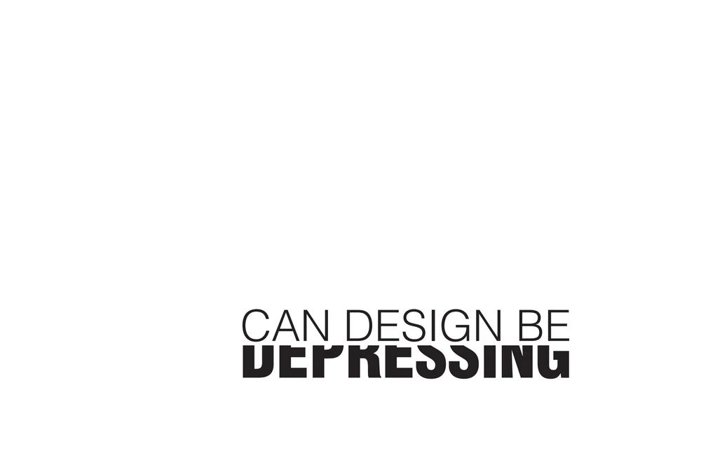 Depressing Design 01 Small by Riley Adamson