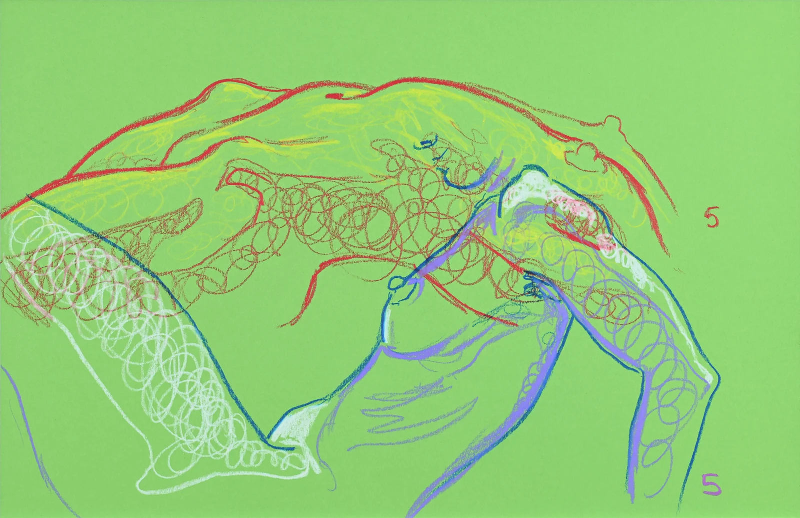 Figure drawing by Riley Adamson