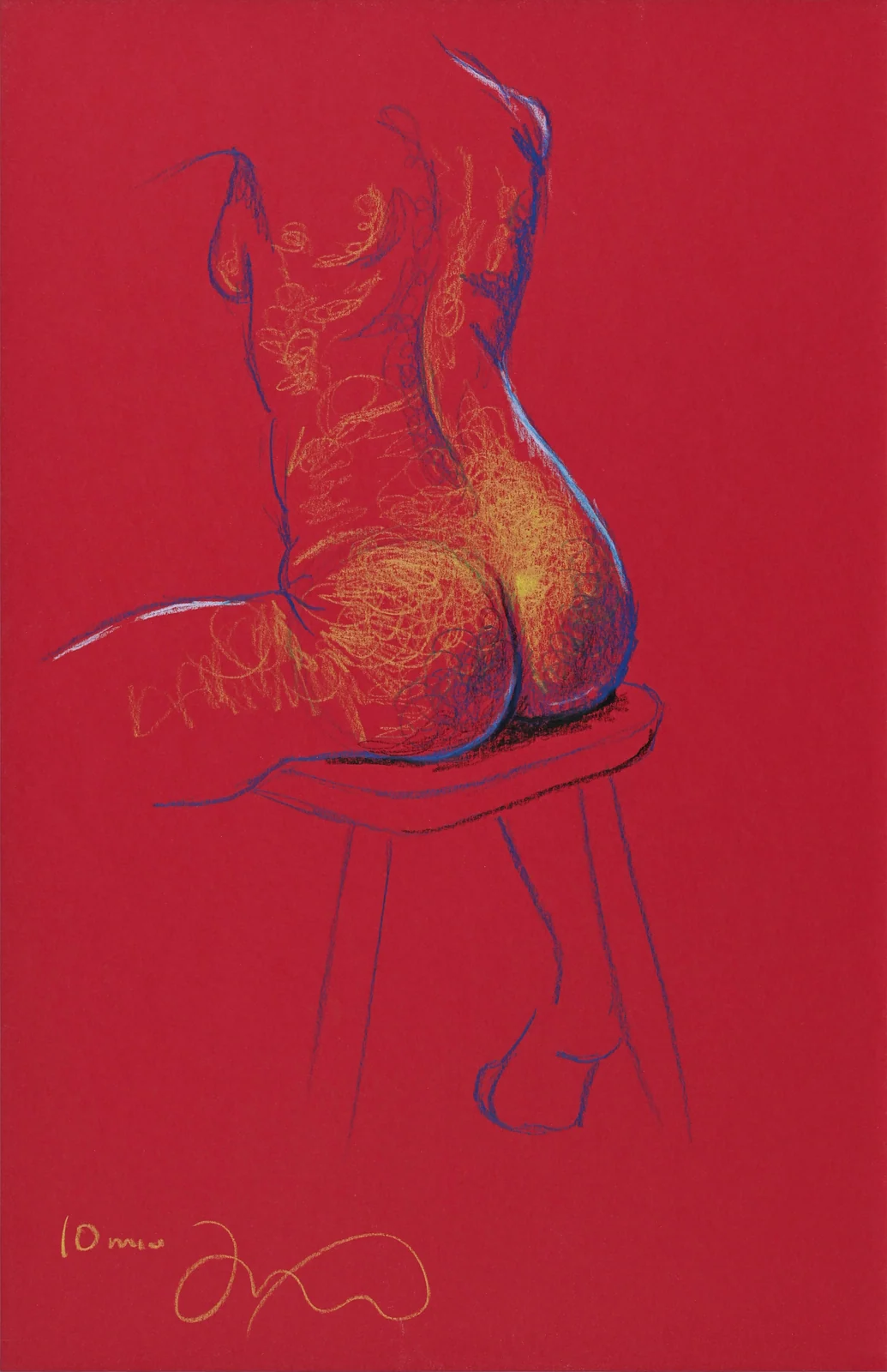 Lying-side figure by Riley Adamson