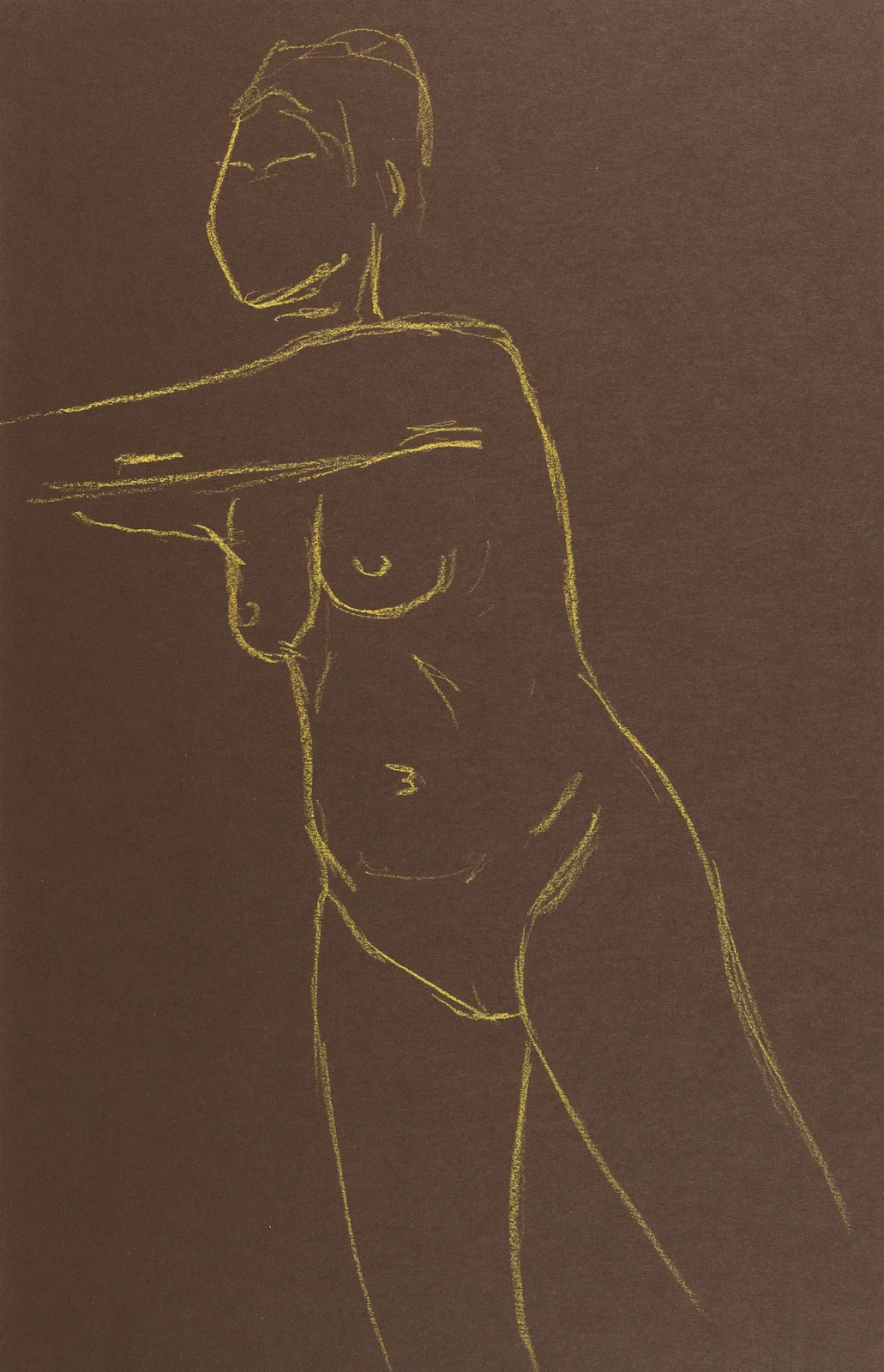 Standing figure, front view by Riley Adamson