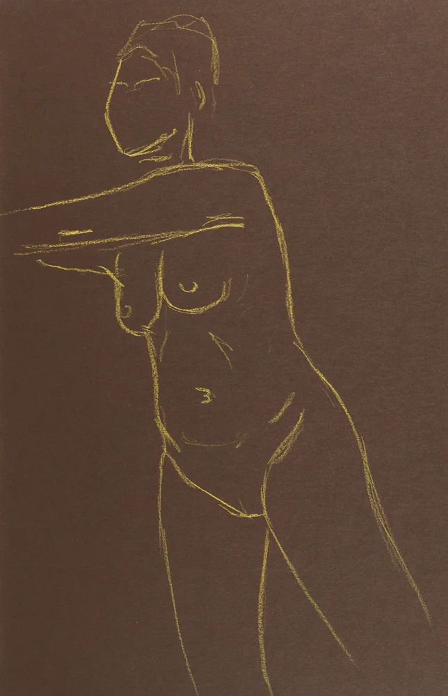 Standing figure, front view by Riley Adamson