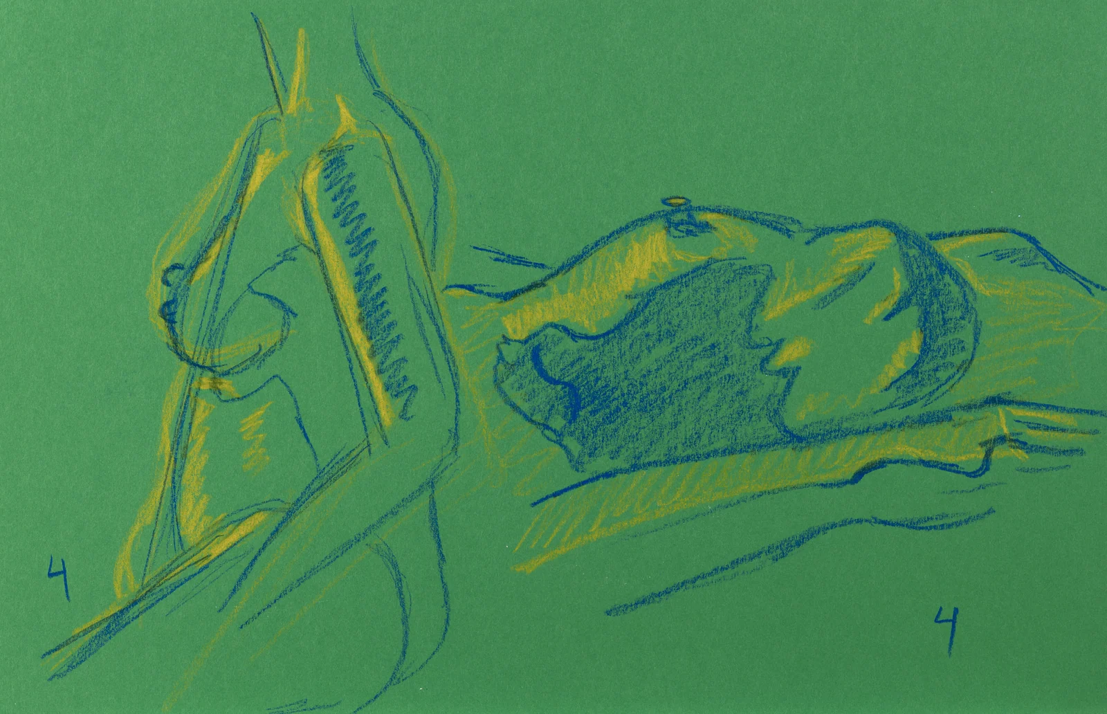 Gesture sheet by Riley Adamson