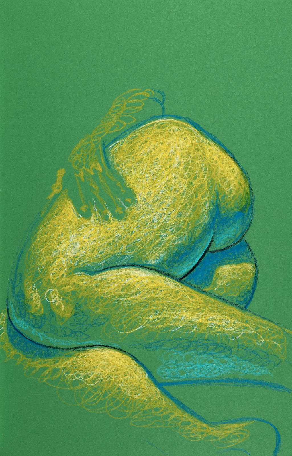Lying-side figure, side view by Riley Adamson