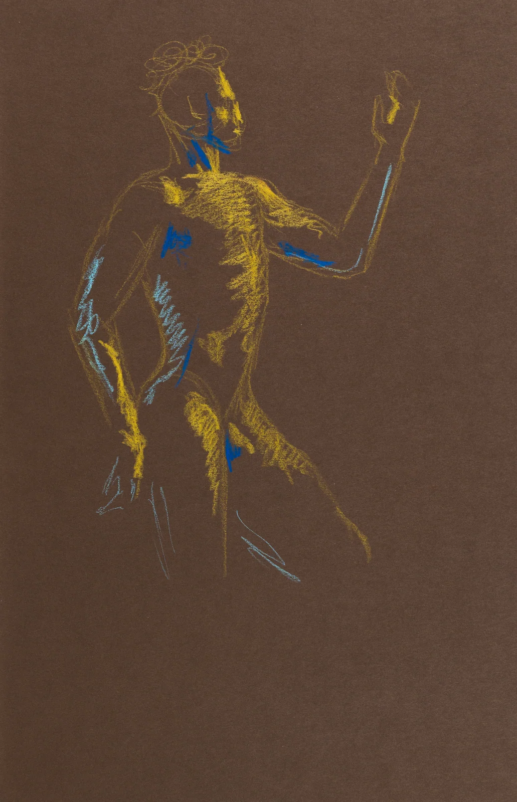 Figure drawing, front view by Riley Adamson