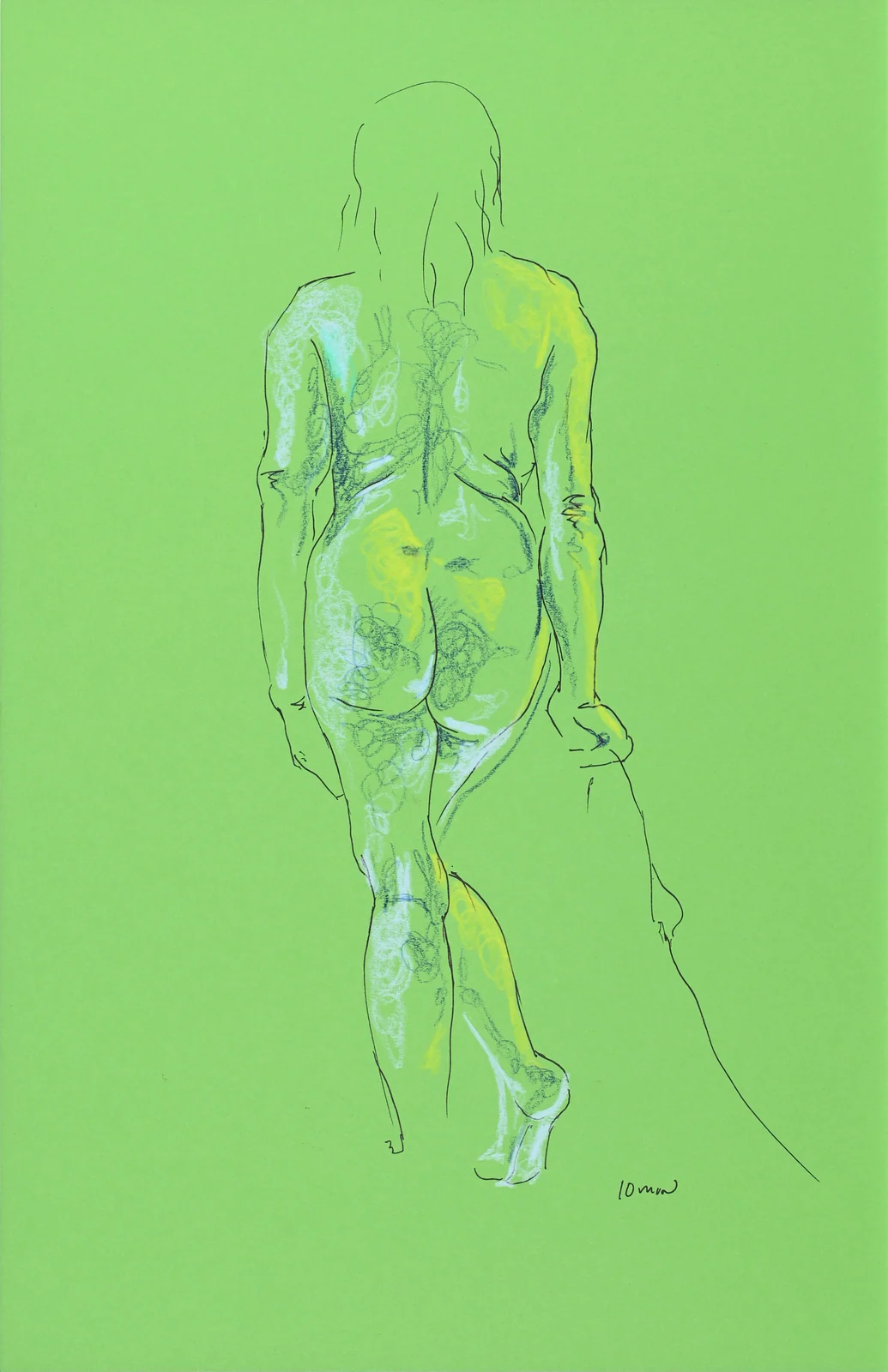 Lying-side figure, side view by Riley Adamson