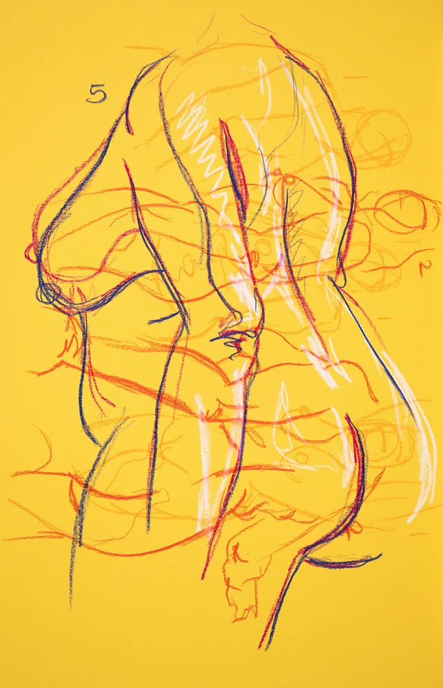 Gesture sheet by Riley Adamson