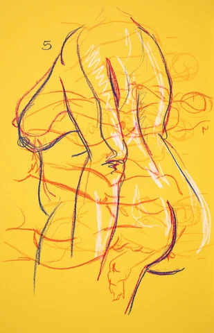 Gesture sheet by Riley Adamson