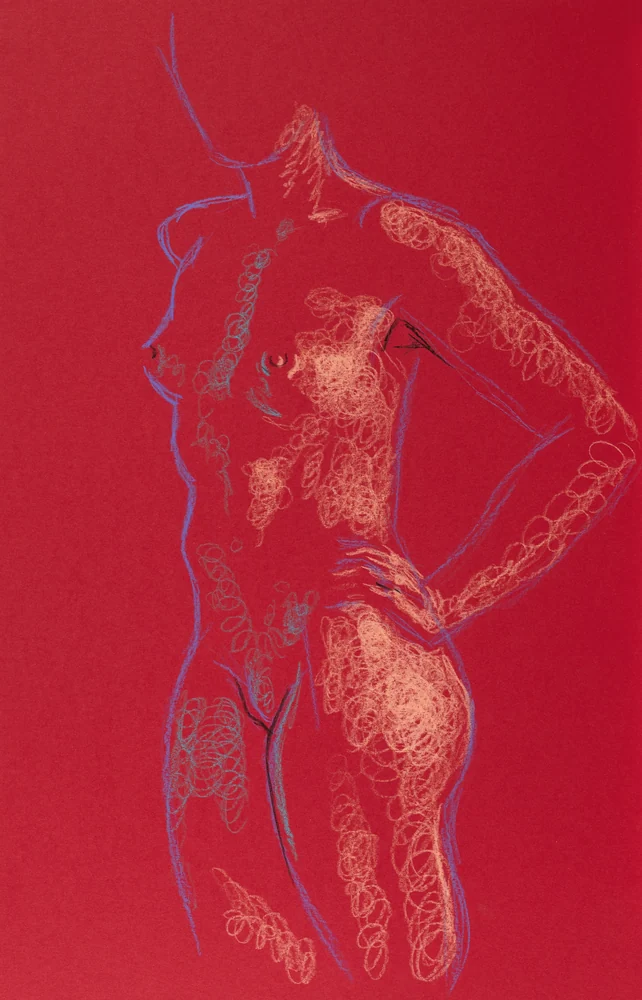 Standing figure, front view by Riley Adamson