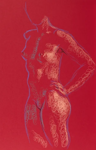 Standing figure, front view by Riley Adamson