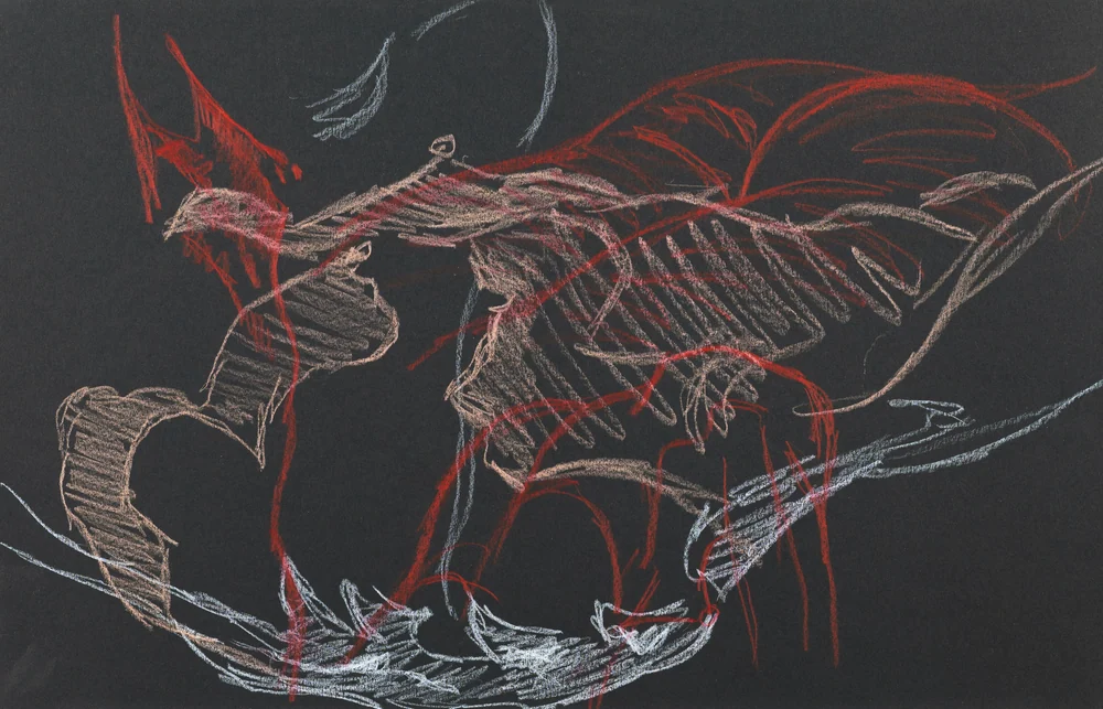 Gesture sheet by Riley Adamson