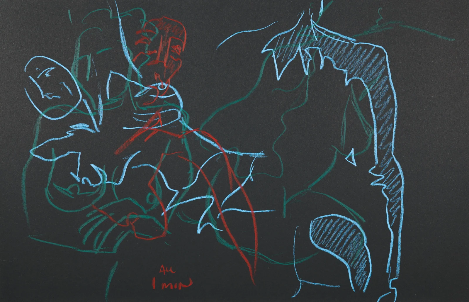 Gesture sheet by Riley Adamson