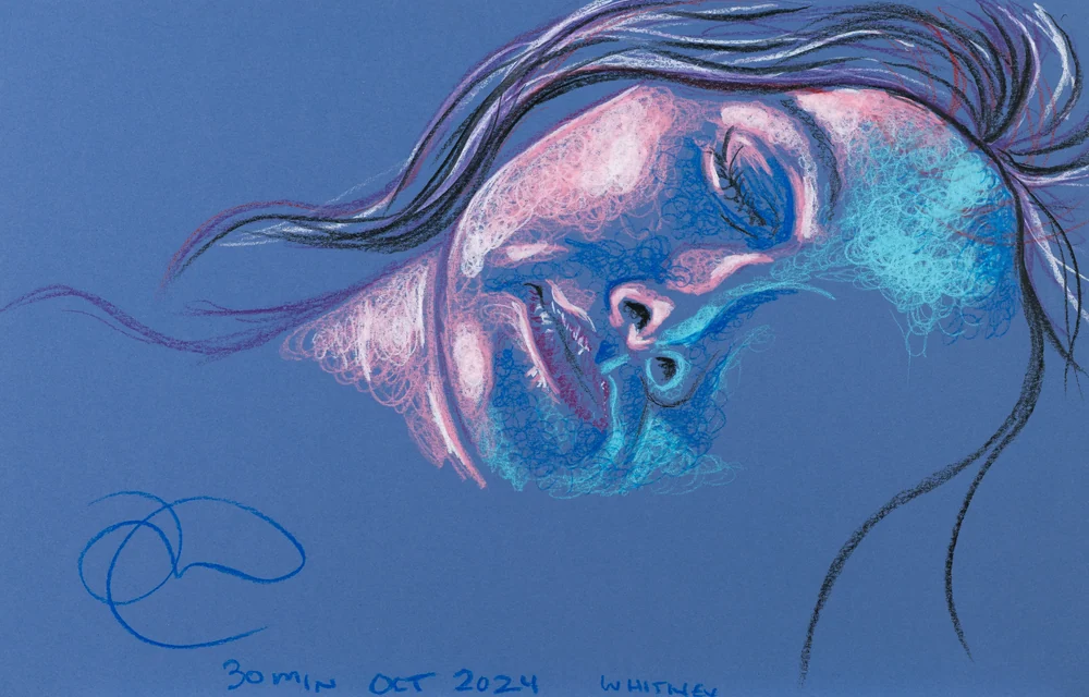 Lying-supine portrait, front view by Riley Adamson