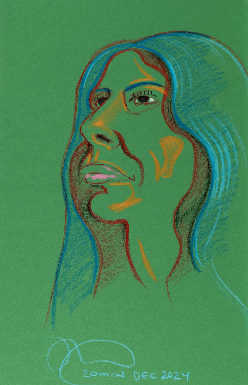 Portrait, front view by Riley Adamson