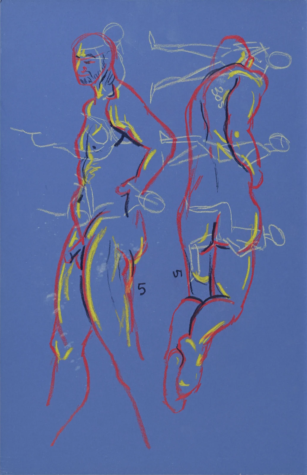 Figure drawing by Riley Adamson
