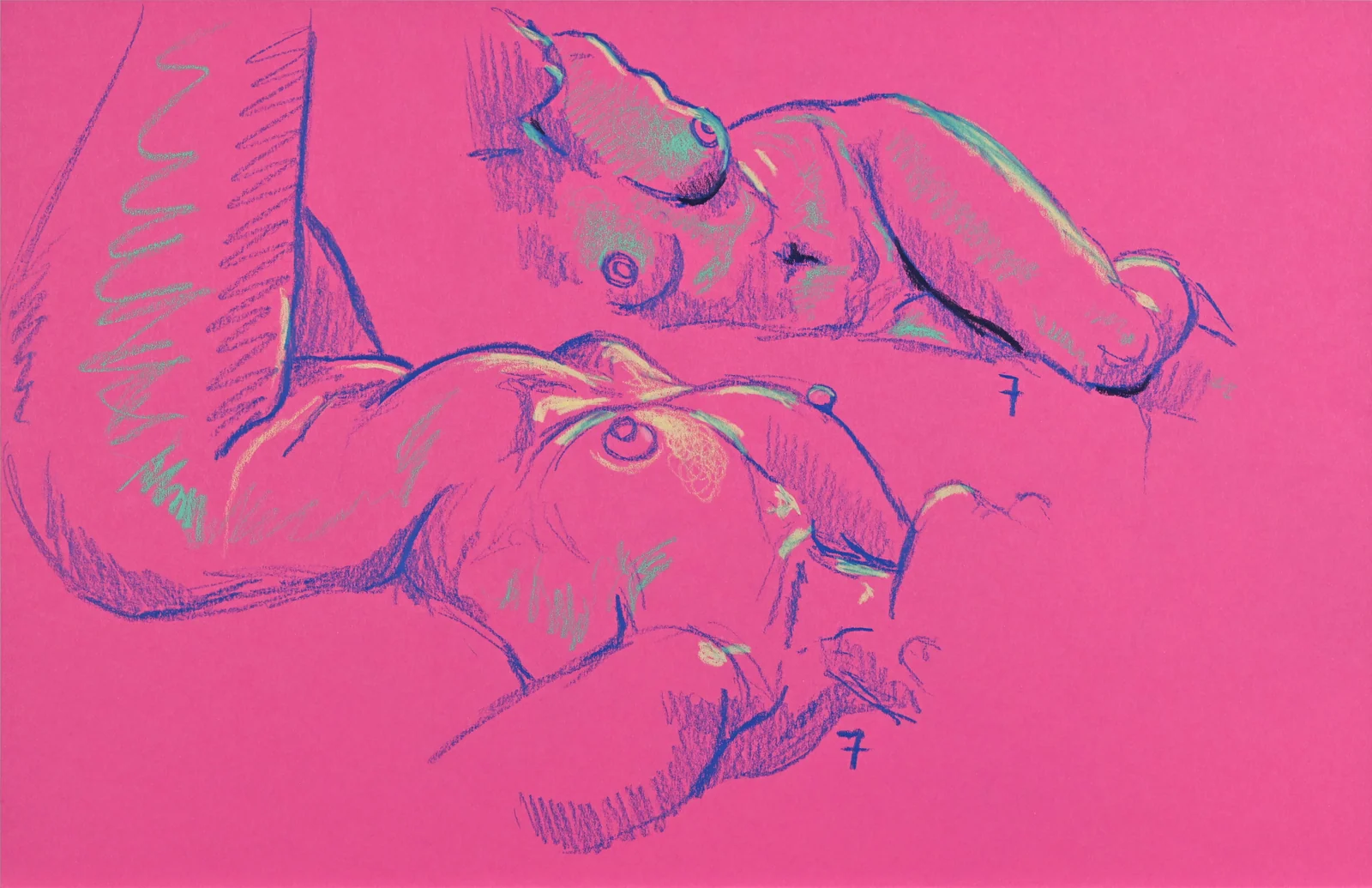 Figure drawing by Riley Adamson