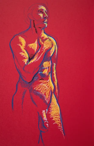 Standing figure, front view
