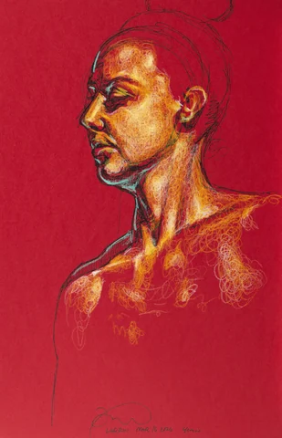 Portrait, side view