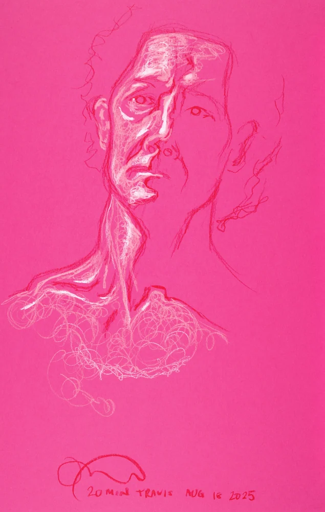Figure drawing, front view by Riley Adamson