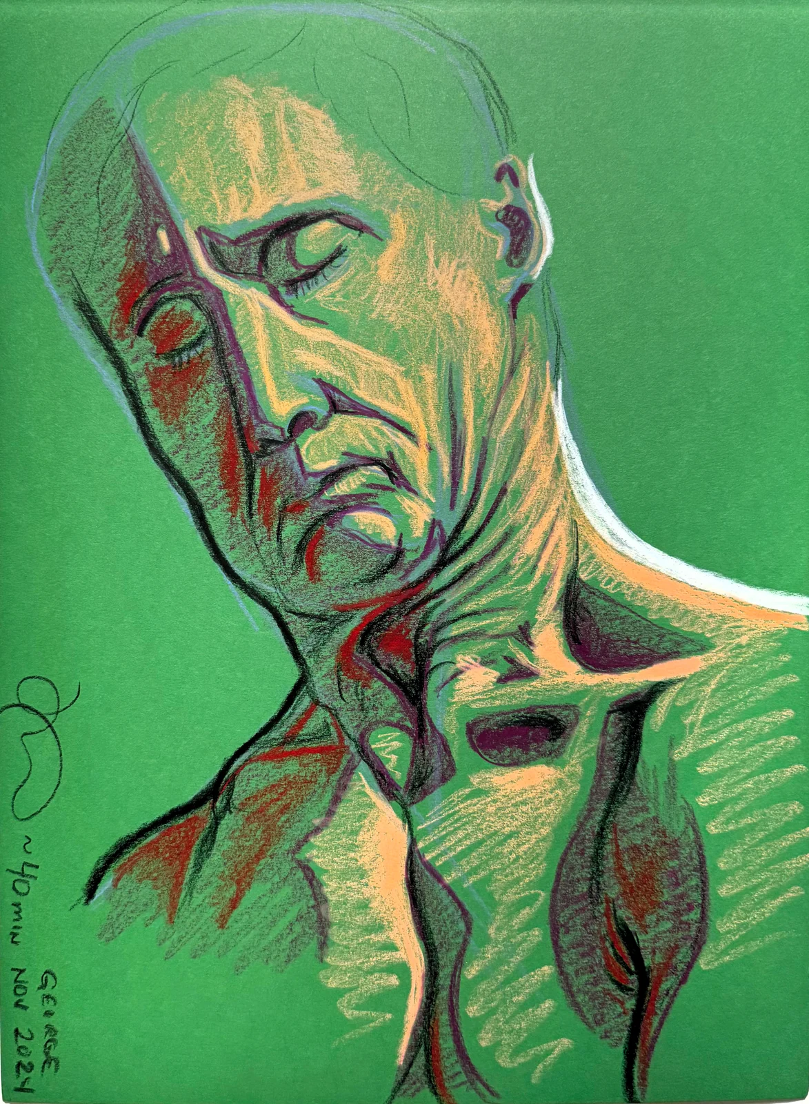 Portrait, front view by Riley Adamson