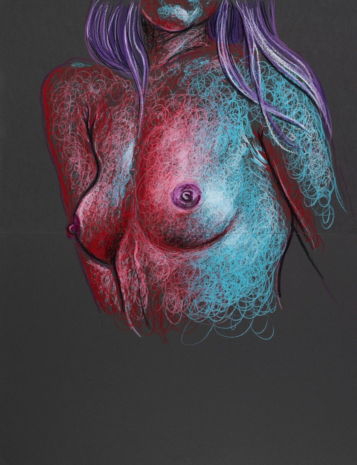 Standing figure, front view by Riley Adamson