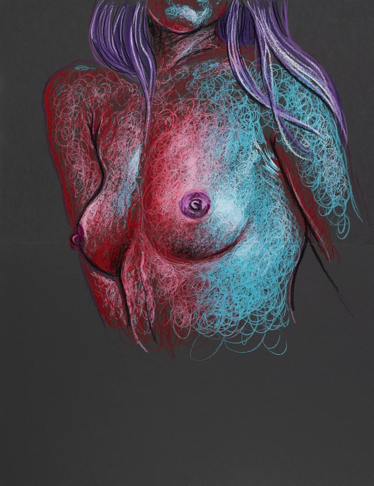 Standing figure, front view by Riley Adamson