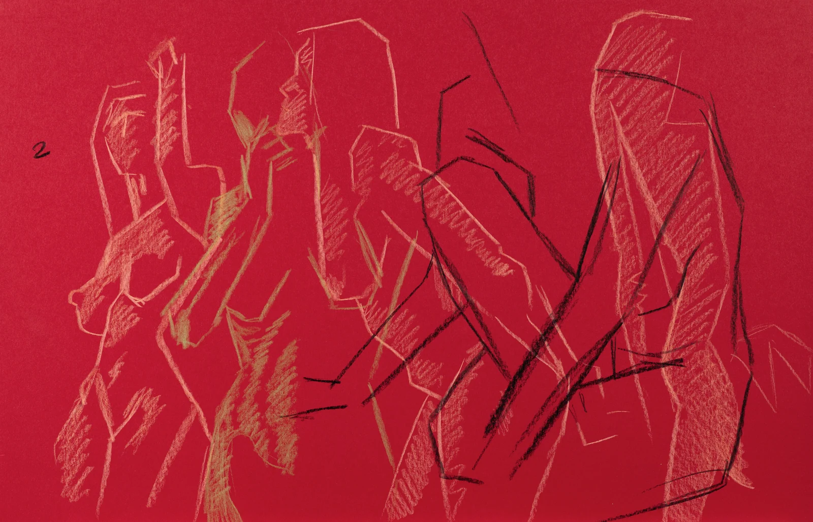 Gesture sheet by Riley Adamson