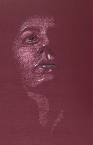 Figure drawing, front view