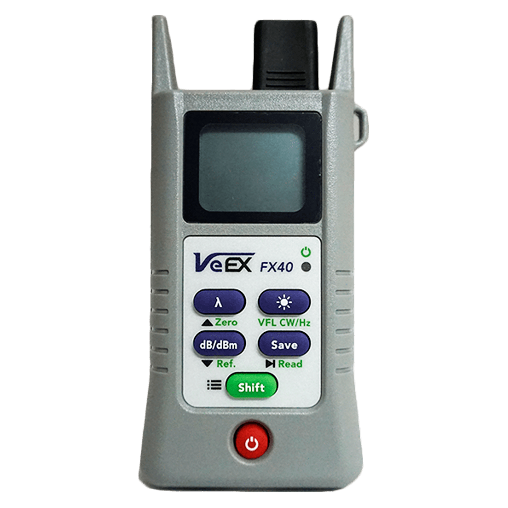 FX40 (série) - Medidor de potência óptica (power meter) e fonte de Luz