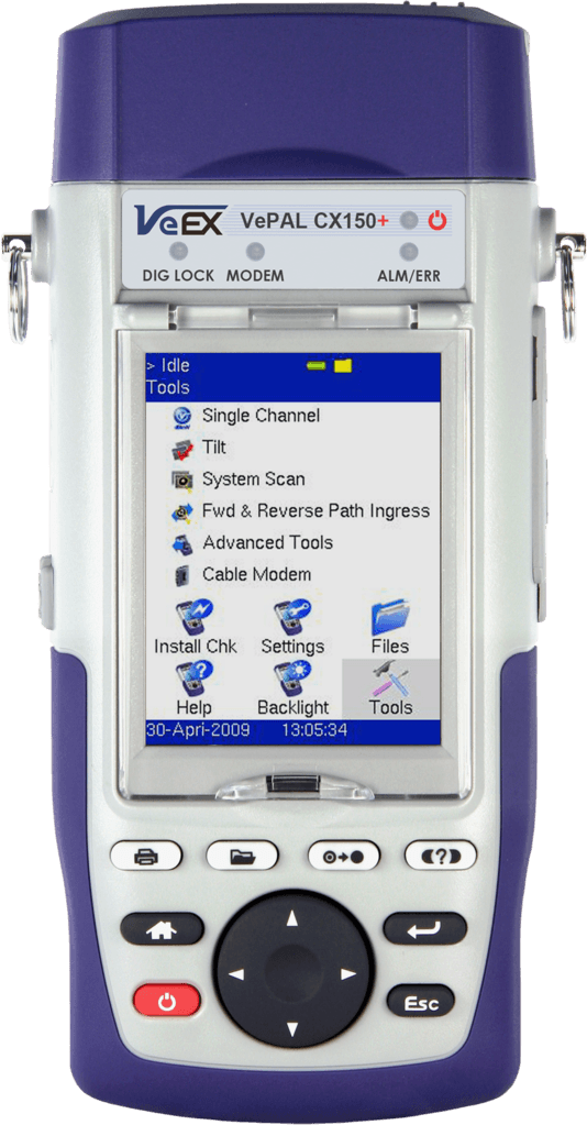 CX150-D3+ Analisador e Testador para CATV