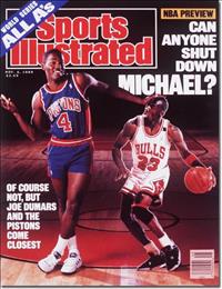 Sports Illustrated cover, November 6, 1989: Michael Jordan
