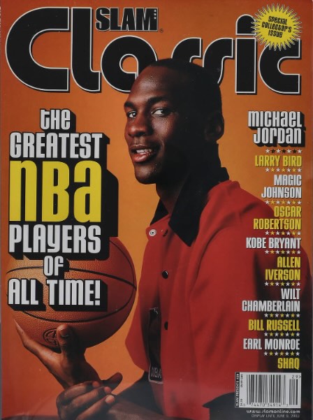 SLAM cover, 2003: Michael Jordan