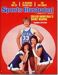 Sports Illustrated cover, November 28, 1977: Larry Bird